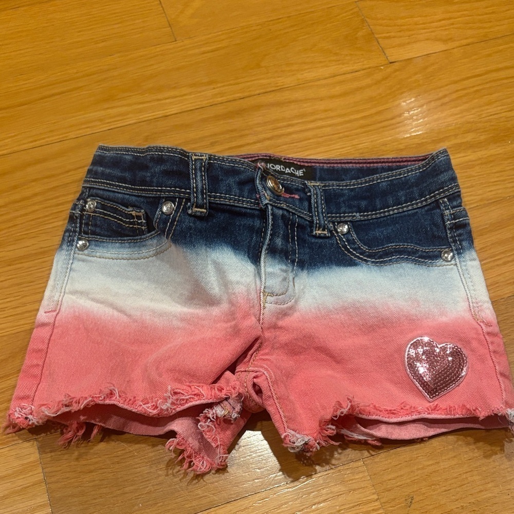 Jordache Pink and Blue Ombre Kids Shorts